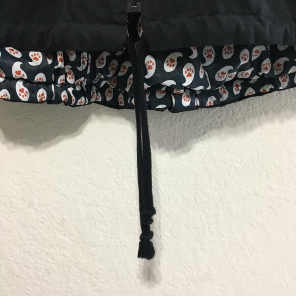 Paul & Joe Sister Reversible Hooded Jacket Zip Up Black Womens 38 - Picture 6 of 16